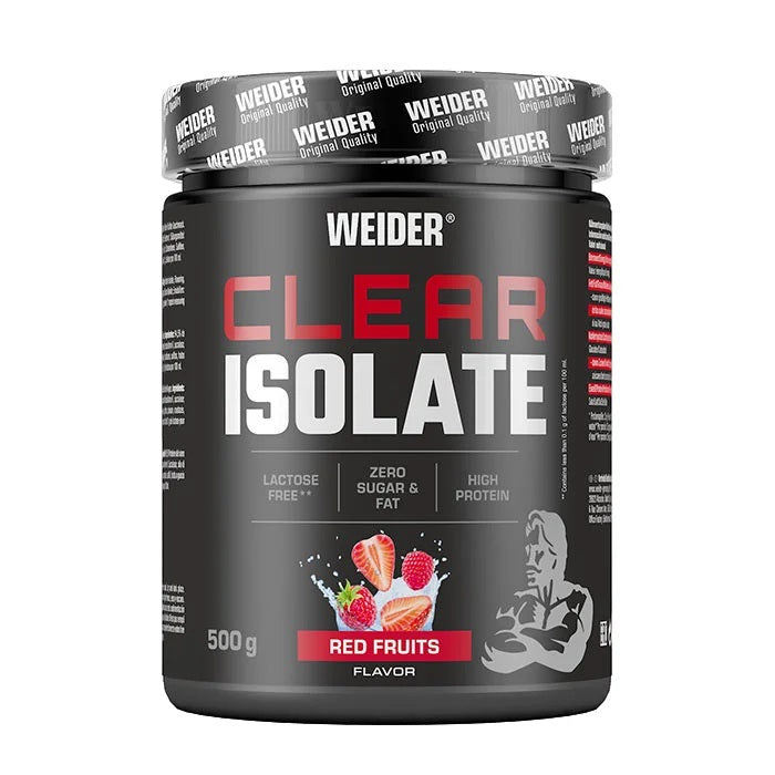 Clear Isolate, Red Fruits - 500g - Weider