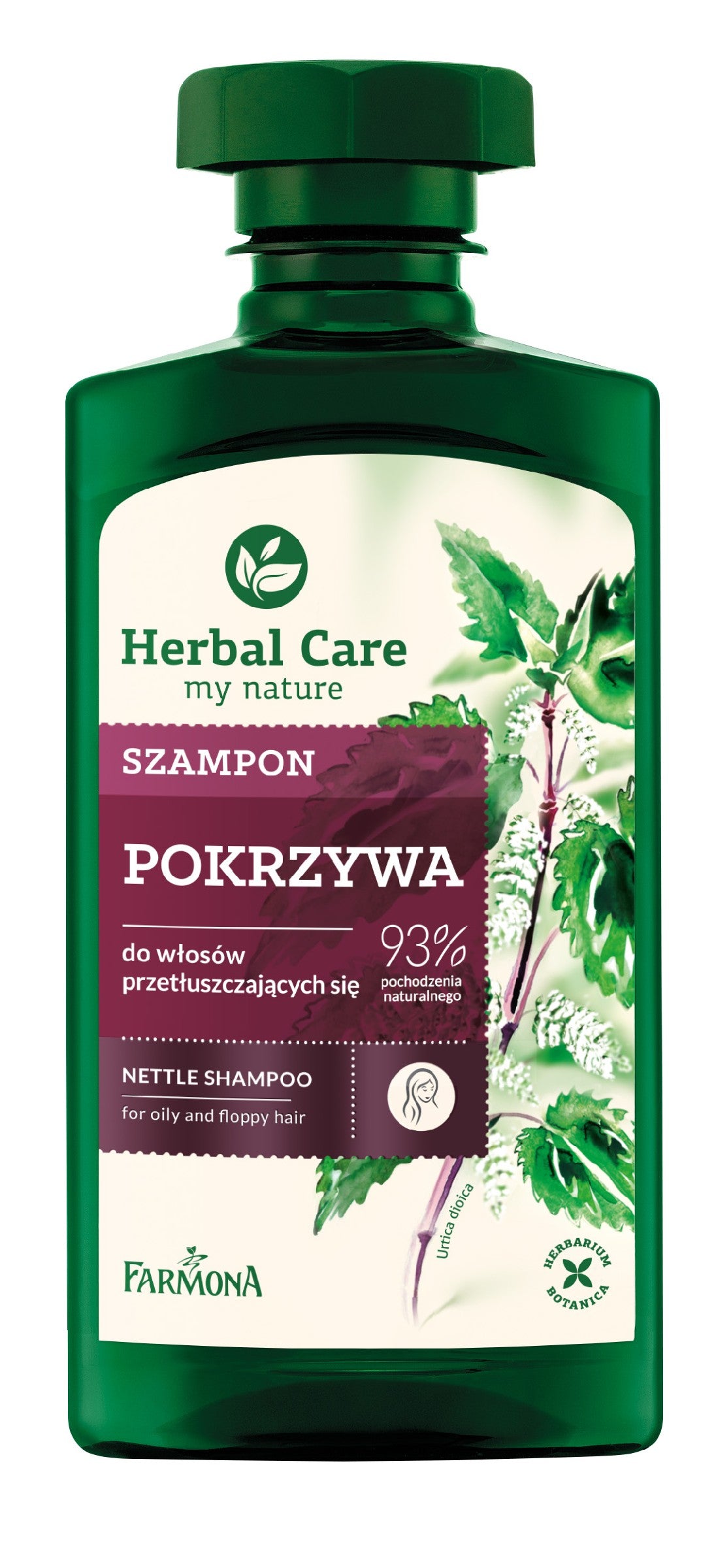 Farmona Herbal Care Nettle Shampoo 330ml | Vaistine1.lt | WestPharmacy.eu