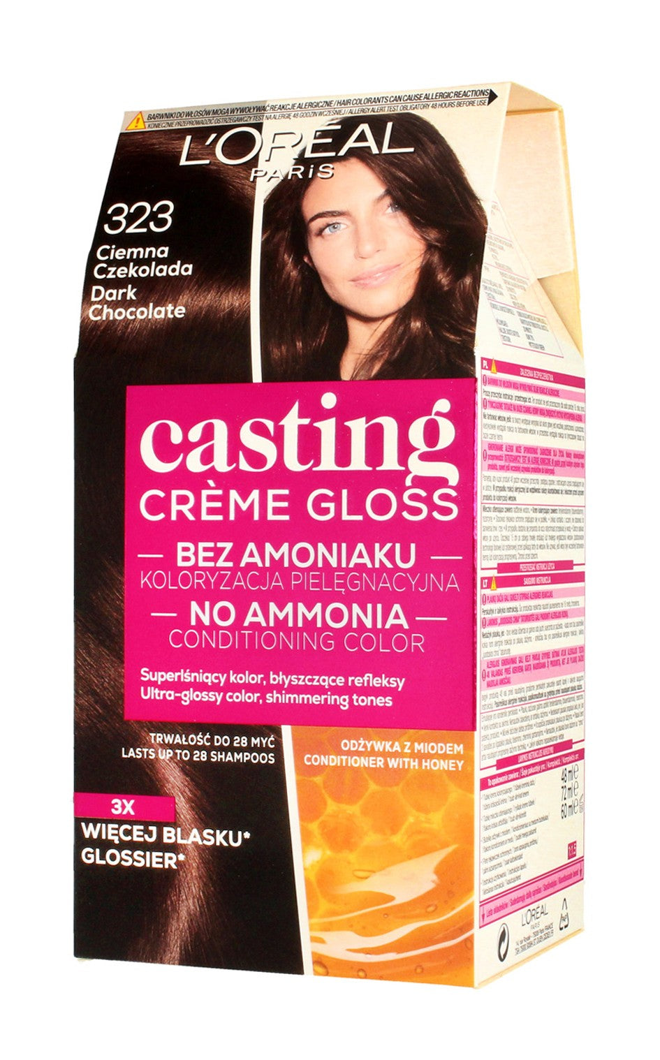 Casting Creme Gloss Coloring Cream No. 323 Dark Chocolate 1pc. | Vaistine1.lt | WestPharmacy.eu