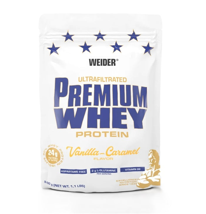 Premium Whey, Chocolate Nougat - 500g - Weider
