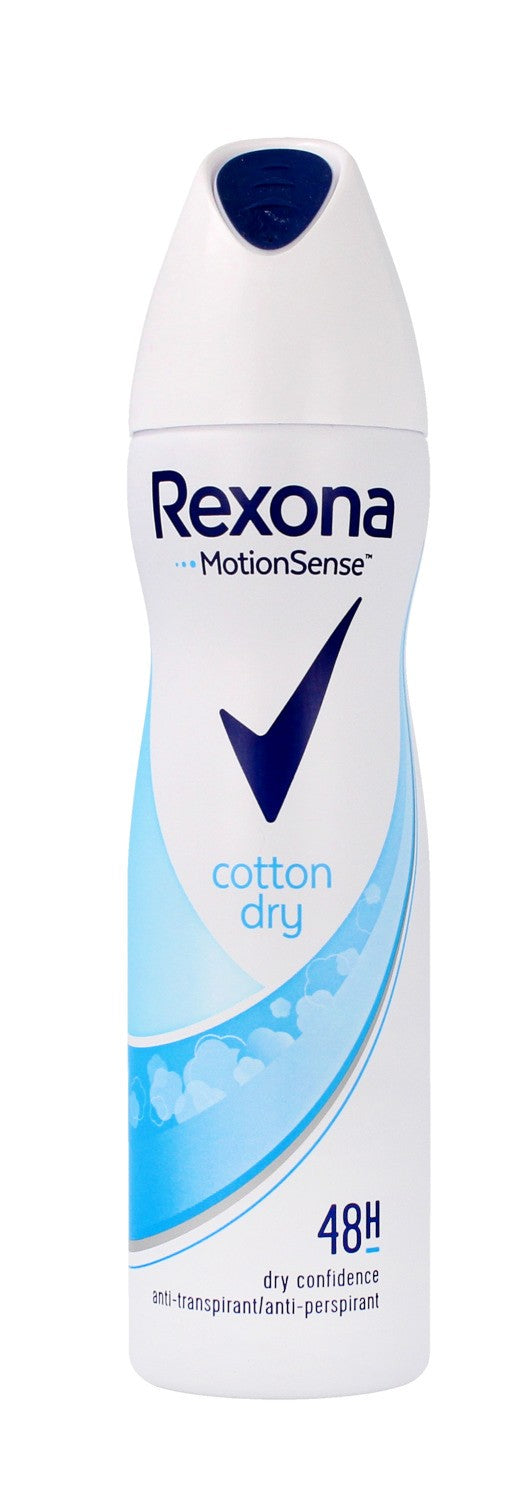 Rexona Motion Sense Woman Deodorant spray Cotton Dry 150ml | Vaistine1.lt | WestPharmacy.eu