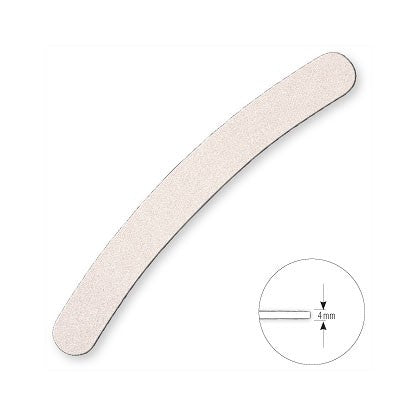 Top Choice Nail care and decoration Banana file 80/100 White 74585 | Vaistine1.lt | WestPharmacy.eu