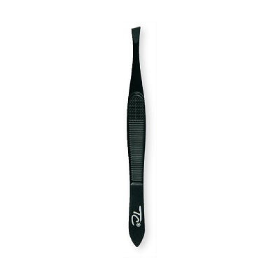 Top Choice Nail care and decoration Matte black slanted tweezers 75575 | Vaistine1.lt | WestPharmacy.eu