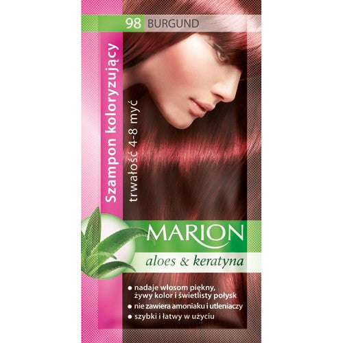 Marion coloring shampoo 4-8 washes no. 98 burgundy | Vaistine1.lt | WestPharmacy.eu