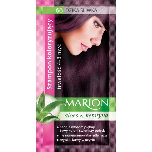 Marion coloring shampoo 4-8 washes no. 66 wild plum | Vaistine1.lt | WestPharmacy.eu