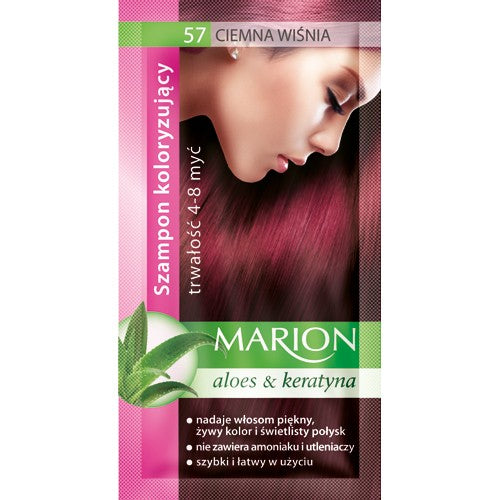 Marion coloring shampoo 4-8 washes no. 57 dark cherry | Vaistine1.lt | WestPharmacy.eu