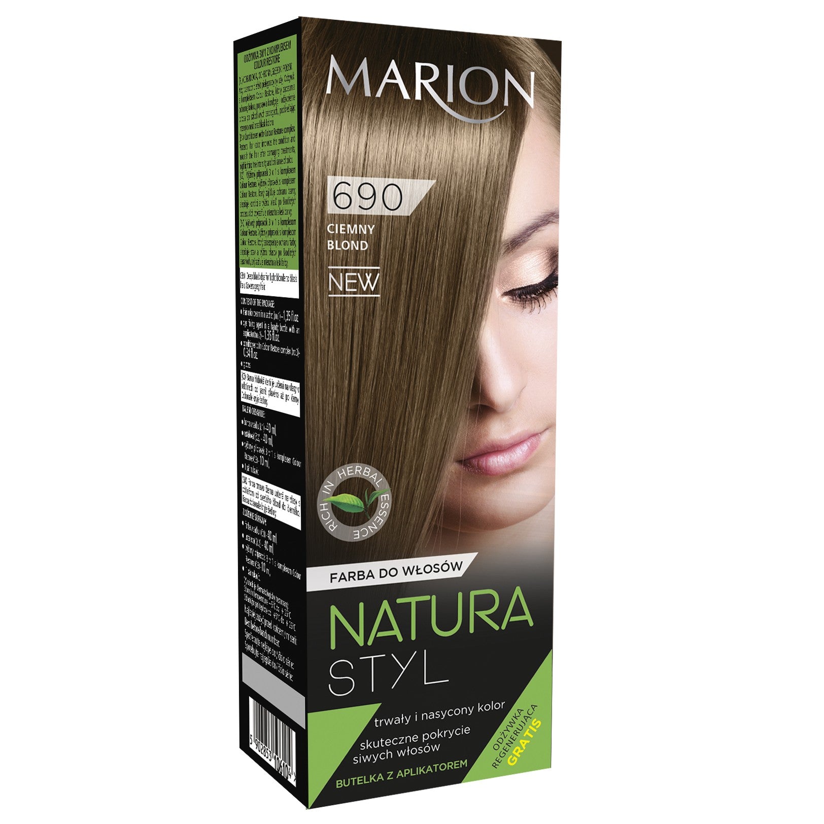 Marion Hair Dye Natura Styl No. 690 Dark Blonde | Vaistine1.lt | WestPharmacy.eu