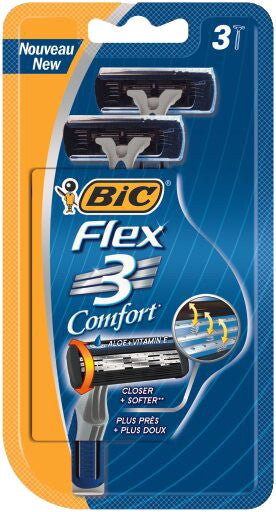 Bic Comfort 3 Flex Razor Blister 3 | Vaistine1.lt | WestPharmacy.eu