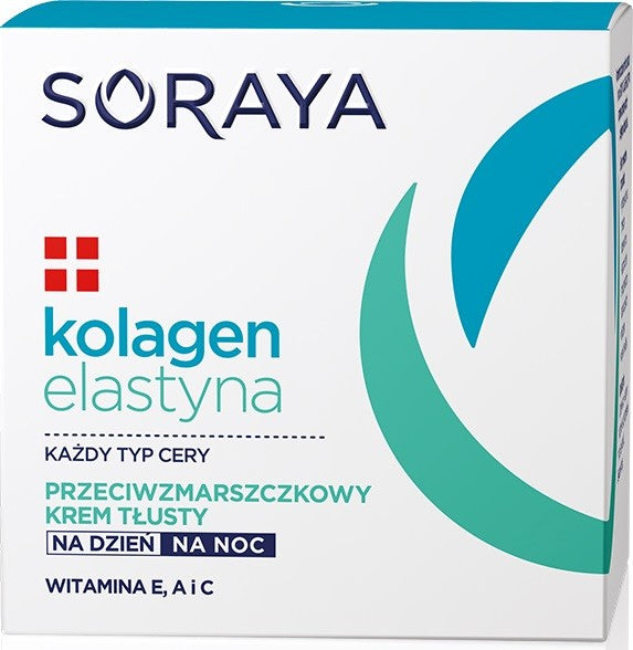 Soraya Collagen Elastin Anti-Wrinkle Cream Oily for Day and Night 50ml | Vaistine1.lt | WestPharmacy.eu