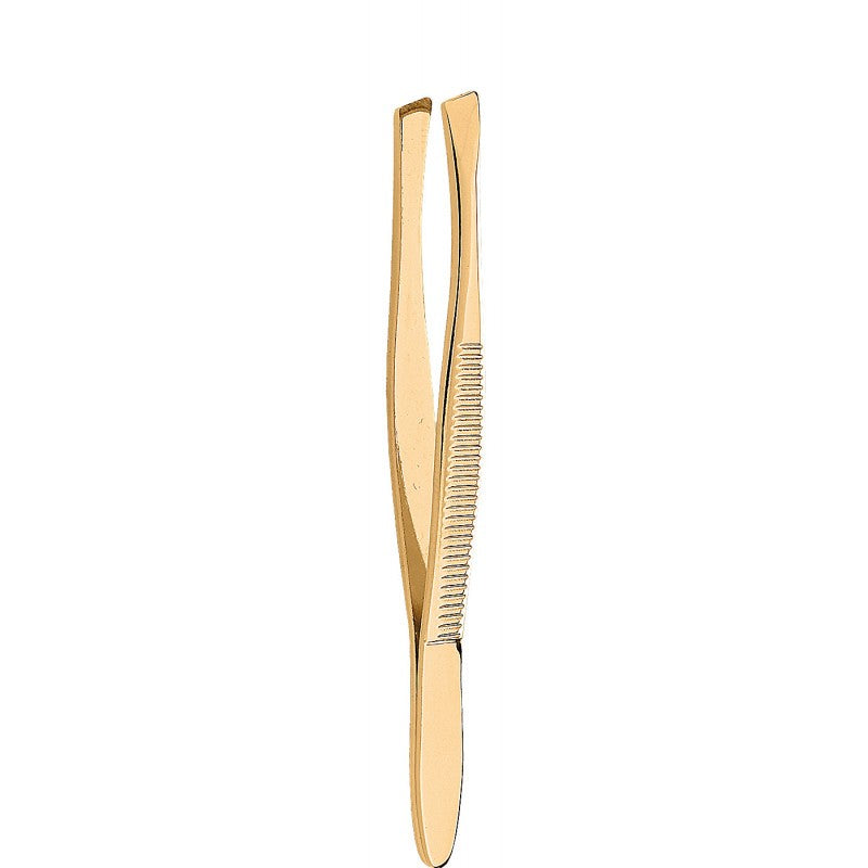 DONEGAL COSMETIC TWEEZERS, slanted gold (1092) | Vaistine1.lt | WestPharmacy.eu