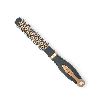 Top Choice Hair accessories Exclusive hairbrush size XS round gold/black 62001-02 | Vaistine1.lt | WestPharmacy.eu