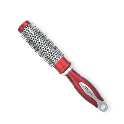 Top Choice Exclusive hairbrush size S round silver/burgundy 62018-01 | Vaistine1.lt | WestPharmacy.eu
