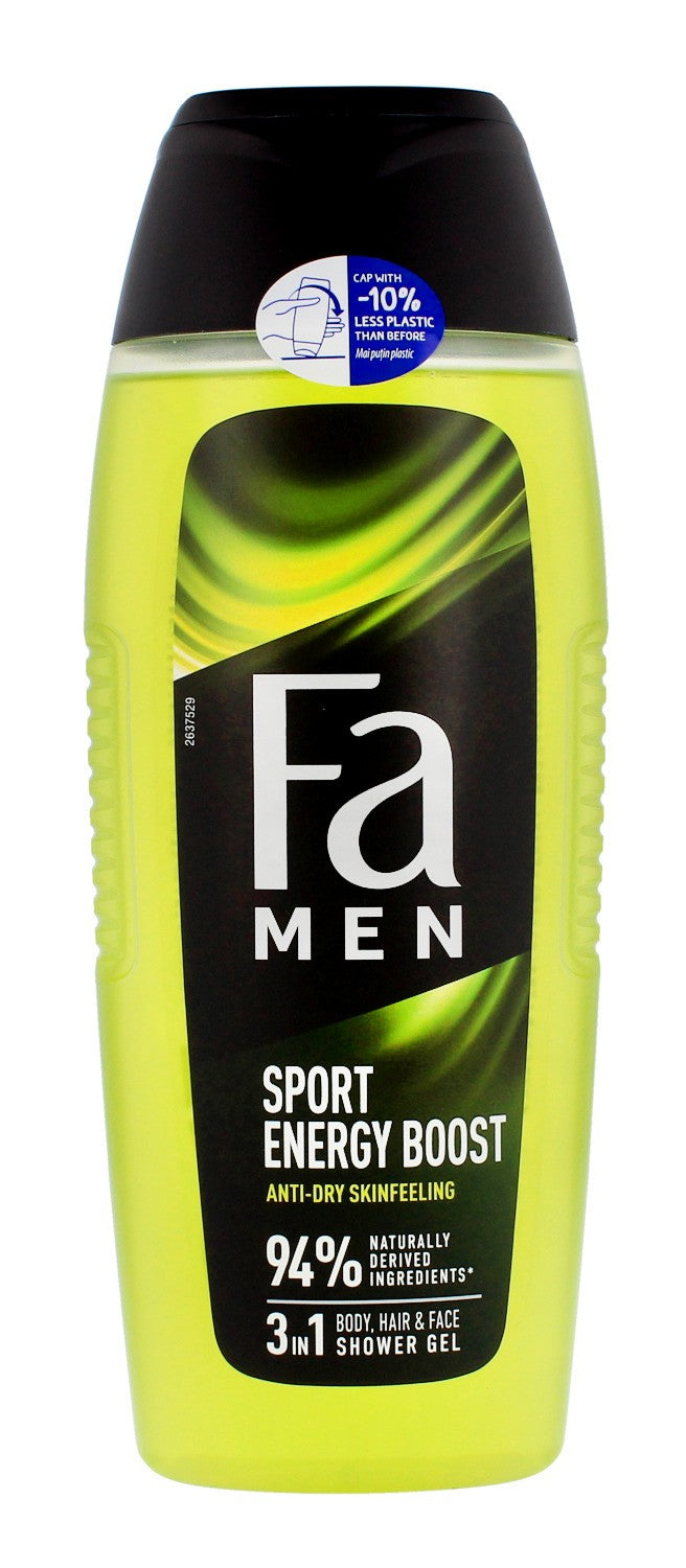 Fa Men Xtreme Sport Energy Boost 3-in-1 Shower Gel 400 ml | Vaistine1.lt | WestPharmacy.eu