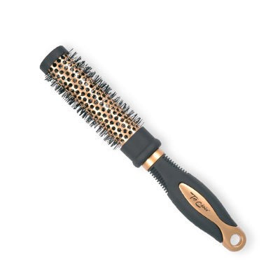 Top Choice Exclusive hairbrush round gold/black 62018-02 | Vaistine1.lt | WestPharmacy.eu