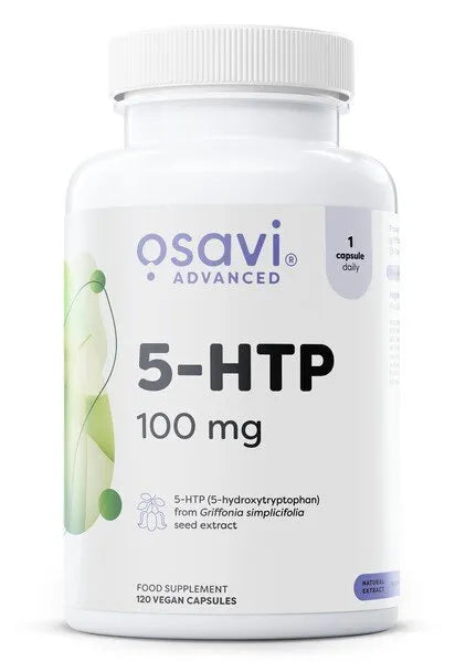 5-HTP 100mg - 120 vegan caps - Osavi - Papildai