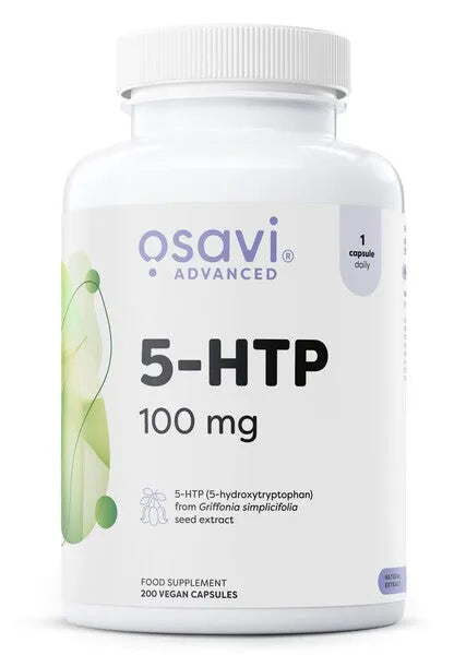5-HTP 100mg - 200 vegan caps - Osavi - Papildai