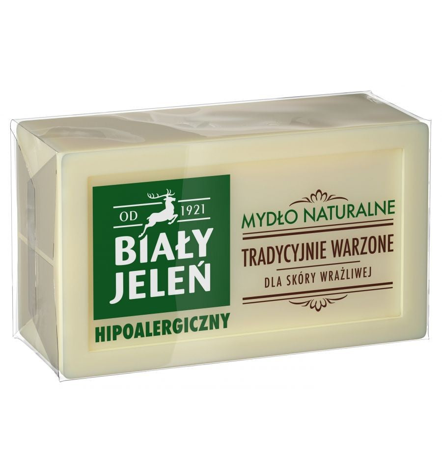 Biały Jeleń Natural hypoallergenic soap, traditionally brewed, 150g | Vaistine1.lt | WestPharmacy.eu