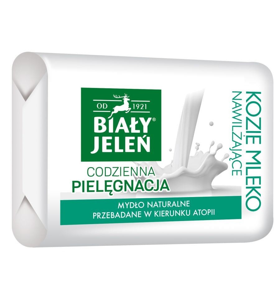 Biały Jeleń Daily Care Hypoallergenic Goat Milk Soap 100g | Vaistine1.lt | WestPharmacy.eu