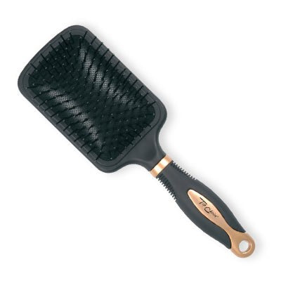 Top Choice Exclusive rectangular hairbrush gold/black 62124-02 | Vaistine1.lt | WestPharmacy.eu