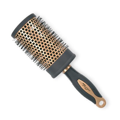 Top Choice Hair accessories Exclusive hairbrush size XL round gold/black 62049-02 | Vaistine1.lt | WestPharmacy.eu