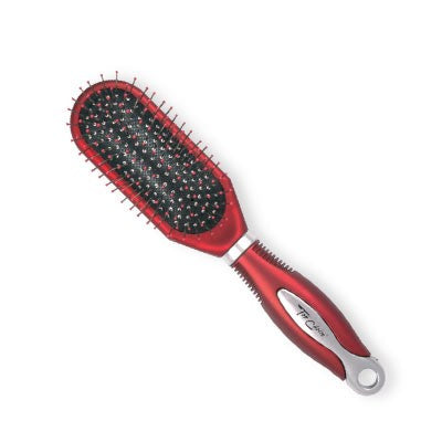 Top Choice Narrow hairbrush, burgundy and silver 62131-01 | Vaistine1.lt | WestPharmacy.eu