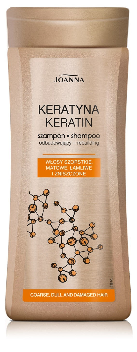 Joanna Keratin Shampoo for coarse and damaged hair 200ml | Vaistine1.lt | WestPharmacy.eu