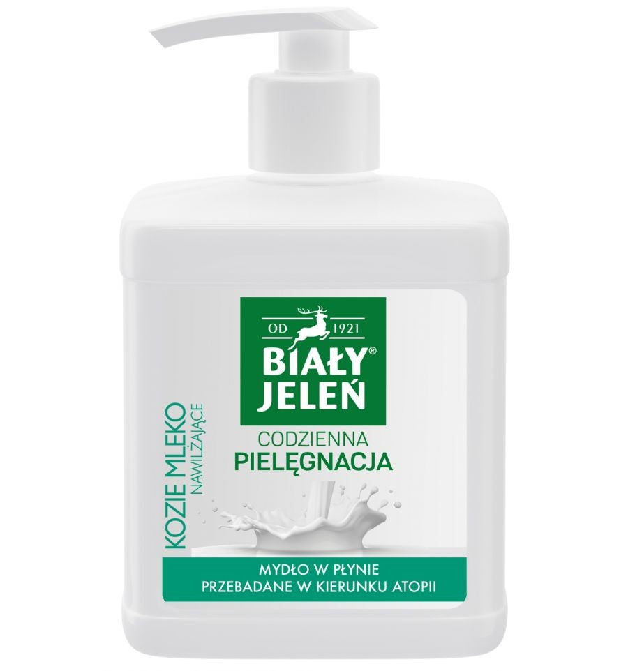 Biały Jeleń Daily Care Goat Milk liquid soap 500ml | Vaistine1.lt | WestPharmacy.eu