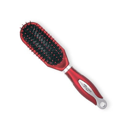 Top Choice Narrow brush, silver and burgundy | Vaistine1.lt | WestPharmacy.eu