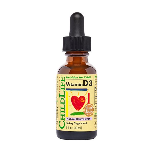 Vitamin D3, Natural Berry - 30 ml - Child Life | Vaistine1.lt | WestPharmacy.eu