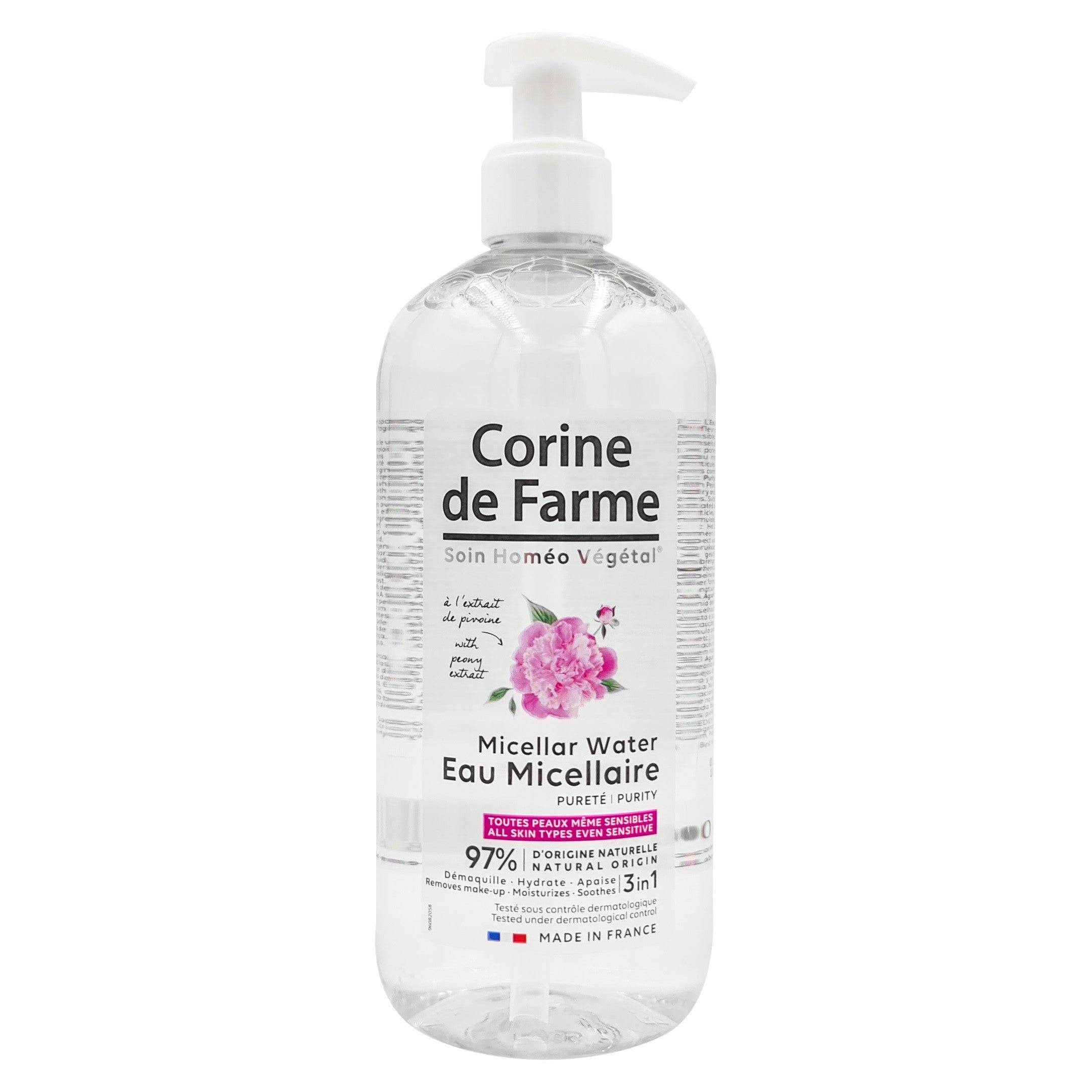 Corine de Farme HBV Micellar Cleansing Water 500ml | Vaistine1.lt | WestPharmacy.eu
