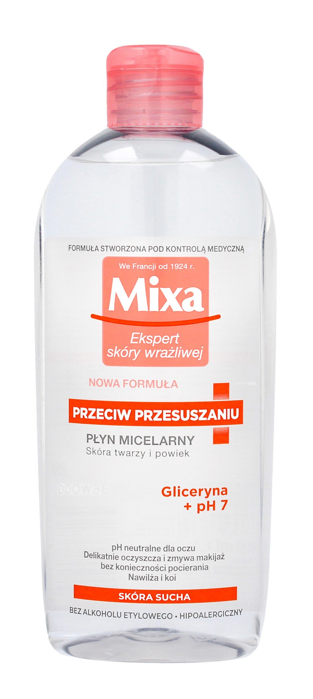 Mixa Micellar Water against Drying 400ml | Vaistine1.lt | WestPharmacy.eu