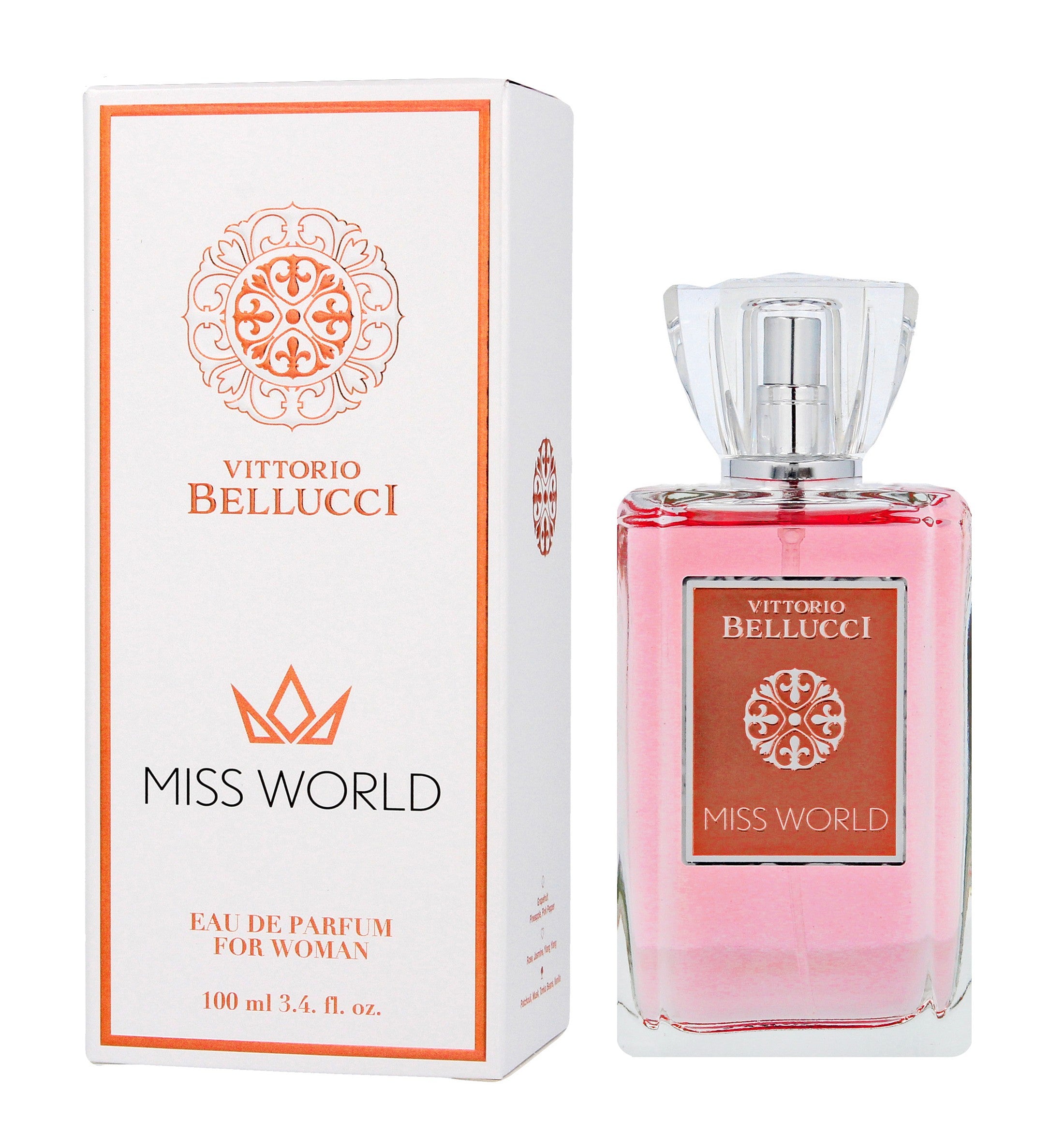 Vittorio Bellucci Eau de Parfum 22 - Miss World 100ml | Vaistine1.lt | WestPharmacy.eu