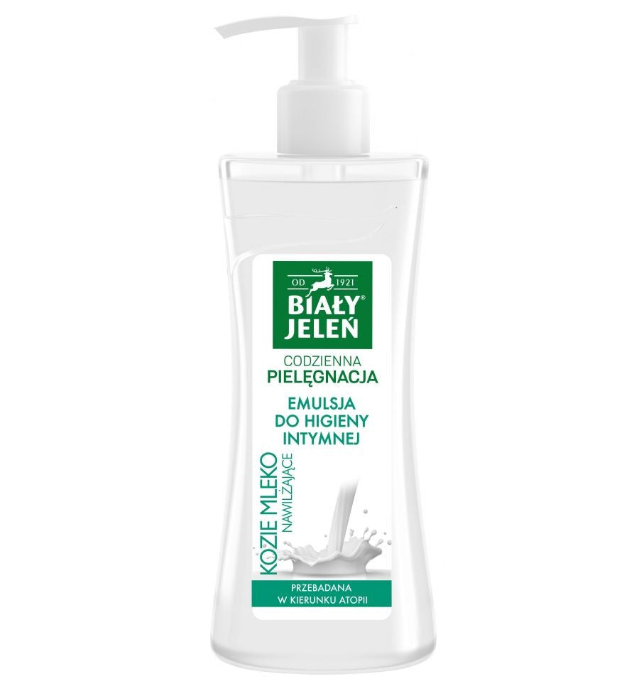 White Deer Intimate Hygiene Emulsion Hypoallergenic Goat Milk 265ml | Vaistine1.lt | WestPharmacy.eu