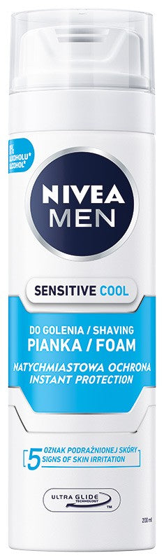 NIVEA MEN SENSITIVE COOL Shaving Foam | Vaistine1.lt | WestPharmacy.eu