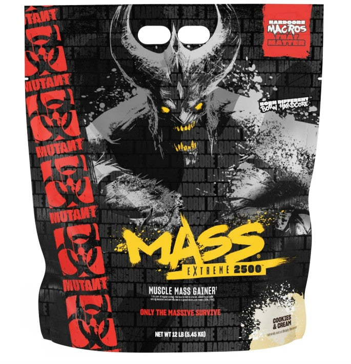 Mutant Mass Extreme 2500, Cookies & Cream - 5450g - Mutant