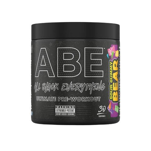 ABE - All Black Everything, Sour Gummy Bear - 375g - Applied Nutrition