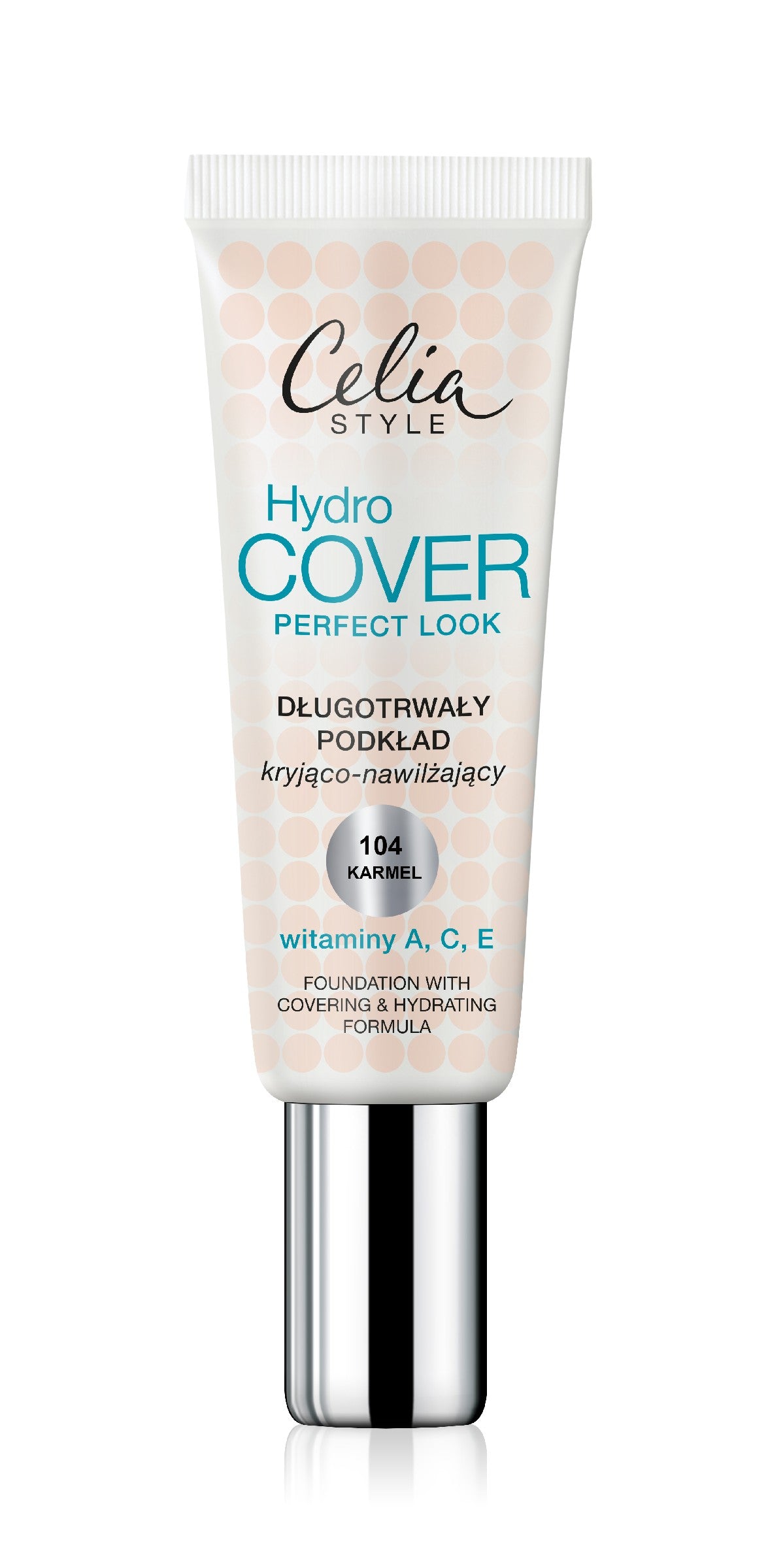 Celia Style Hydro Cover Concealing-Moisturizing Foundation No. 104 Caramel 30ml | Vaistine1.lt | WestPharmacy.eu
