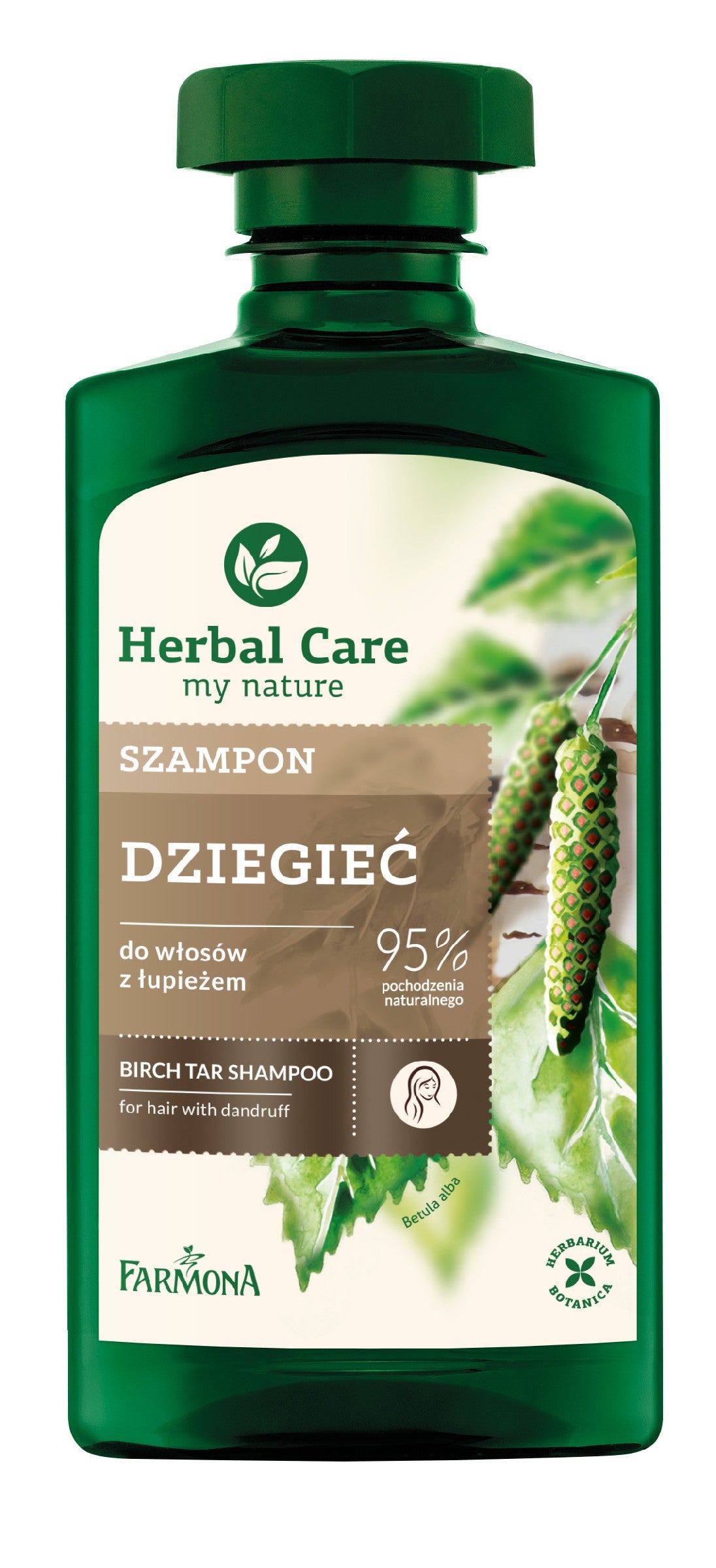 Farmona Herbal Care Tar Shampoo Anti-Dandruff 330ml | Vaistine1.lt | WestPharmacy.eu