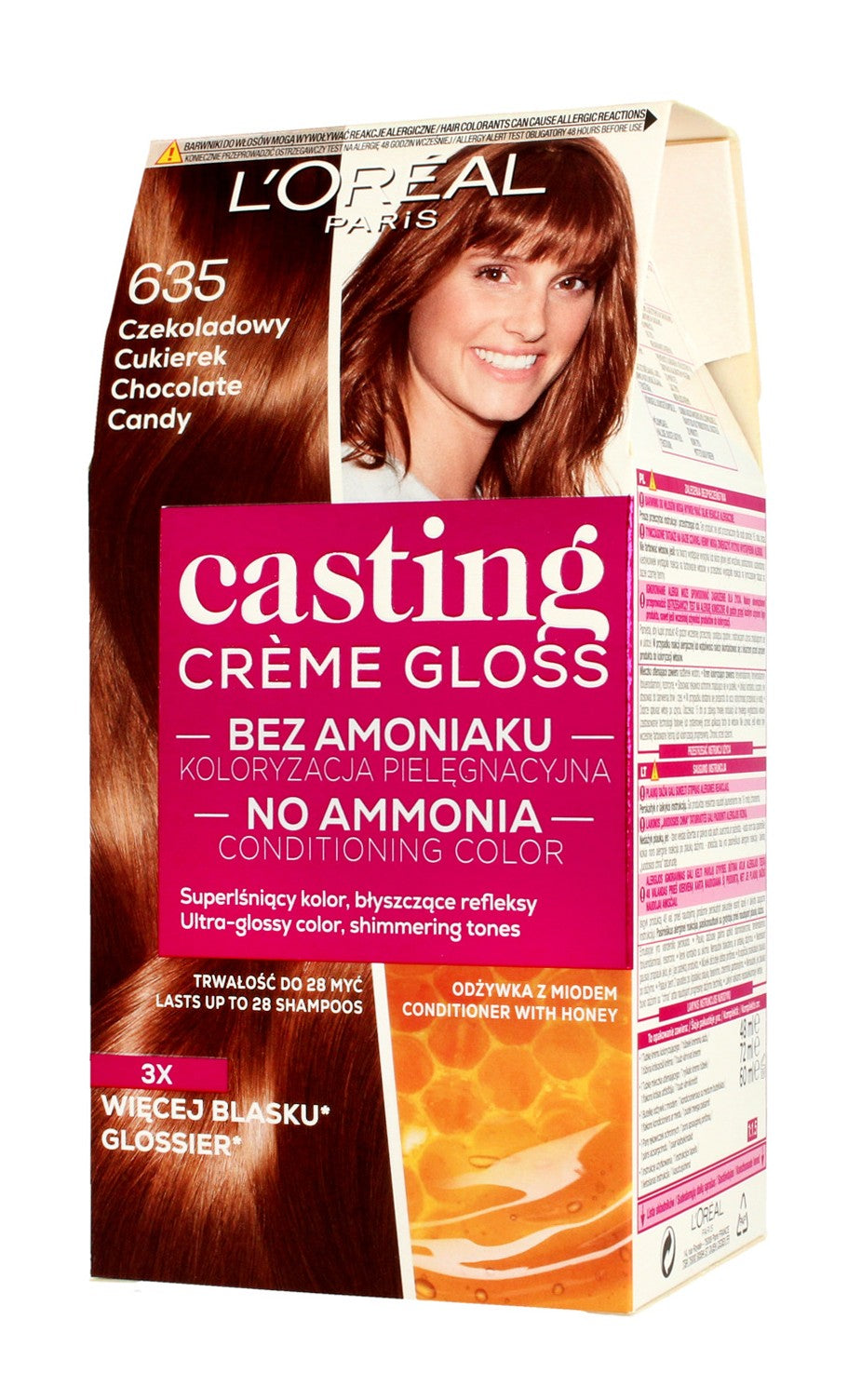 Casting Creme Gloss Coloring Cream No. 635 Chocolate Candy 1pc. | Vaistine1.lt | WestPharmacy.eu