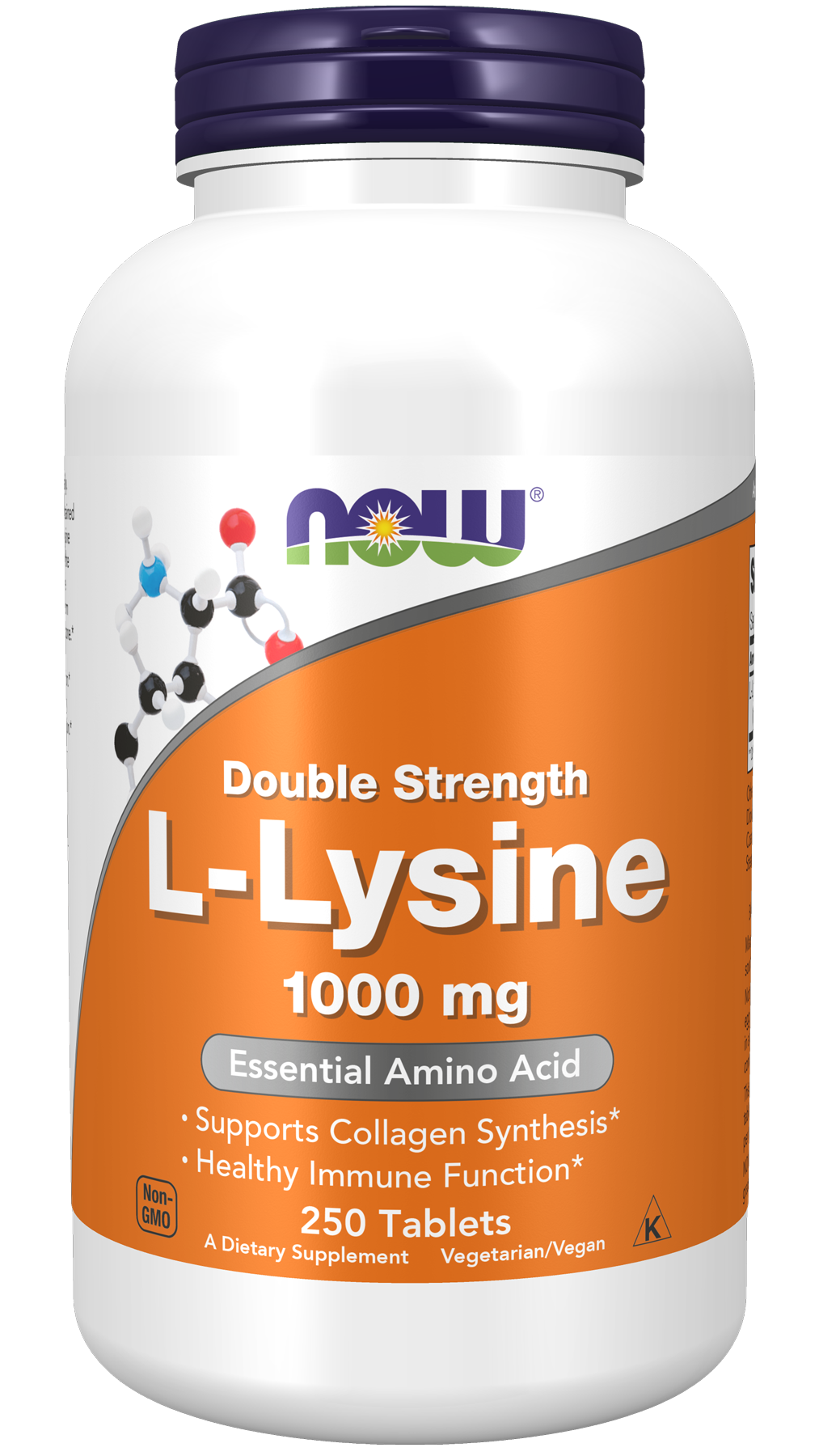 L-Lysine, 1000mg - 250 tabs - NOW Foods | Vaistine1.lt | WestPharmacy.eu