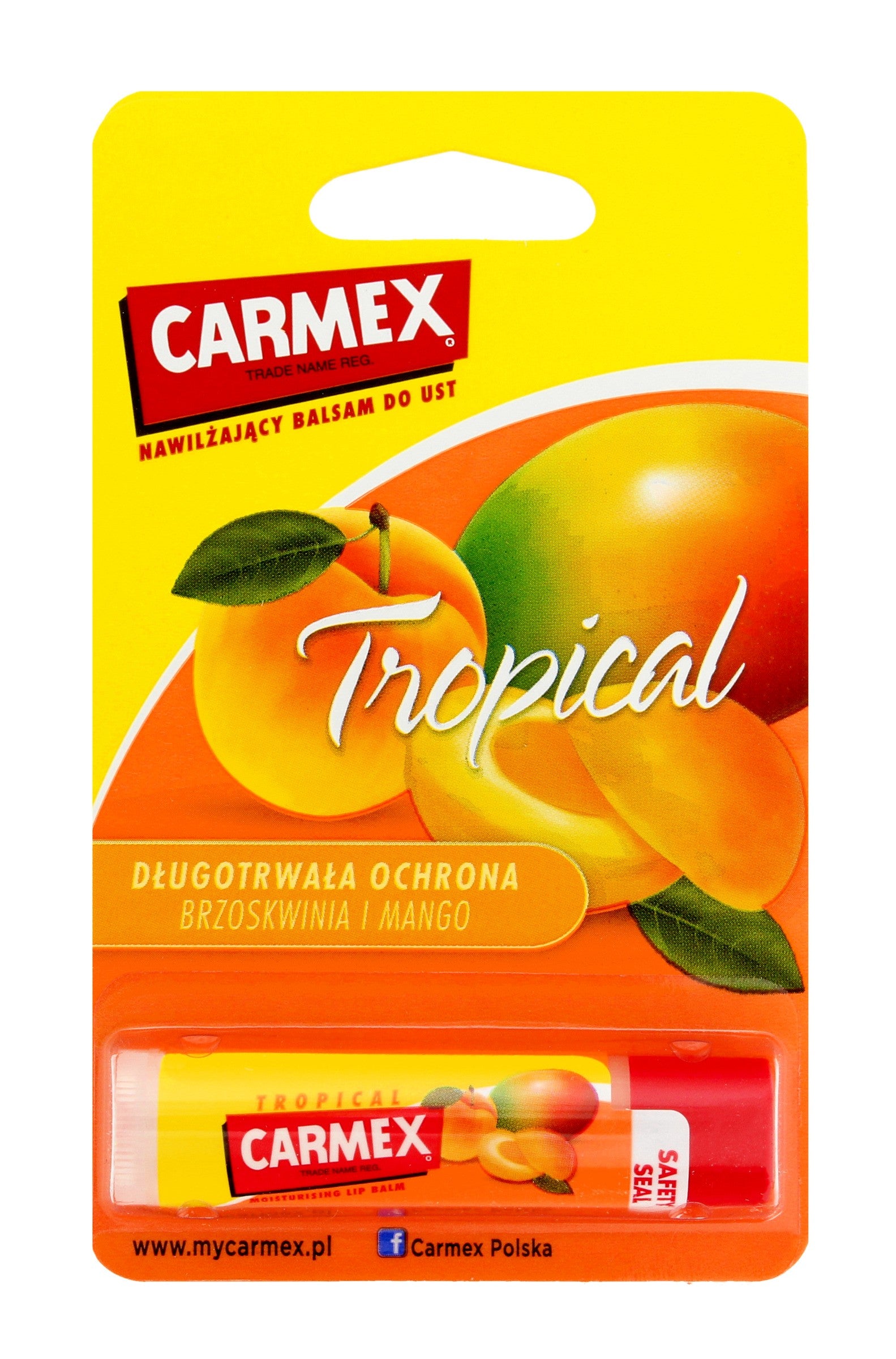Carmex Protective lipstick in Tropical stick 4.25g | Vaistine1.lt | WestPharmacy.eu