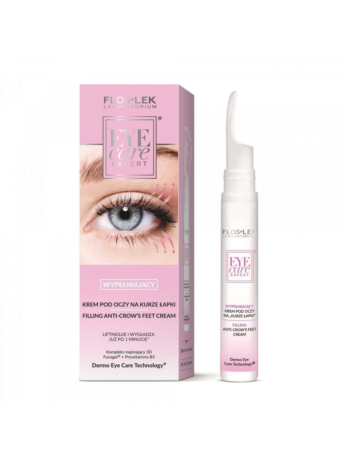 Floslek Eye Care Expert Cream for "crow's feet" filling wrinkles 15ml | Vaistine1.lt | WestPharmacy.eu