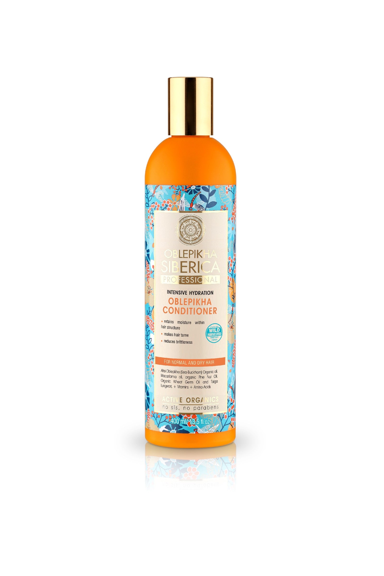 Siberica Oblepikha Professional Moisturizing Conditioner - normal and dry hair 400ml | Vaistine1.lt | WestPharmacy.eu