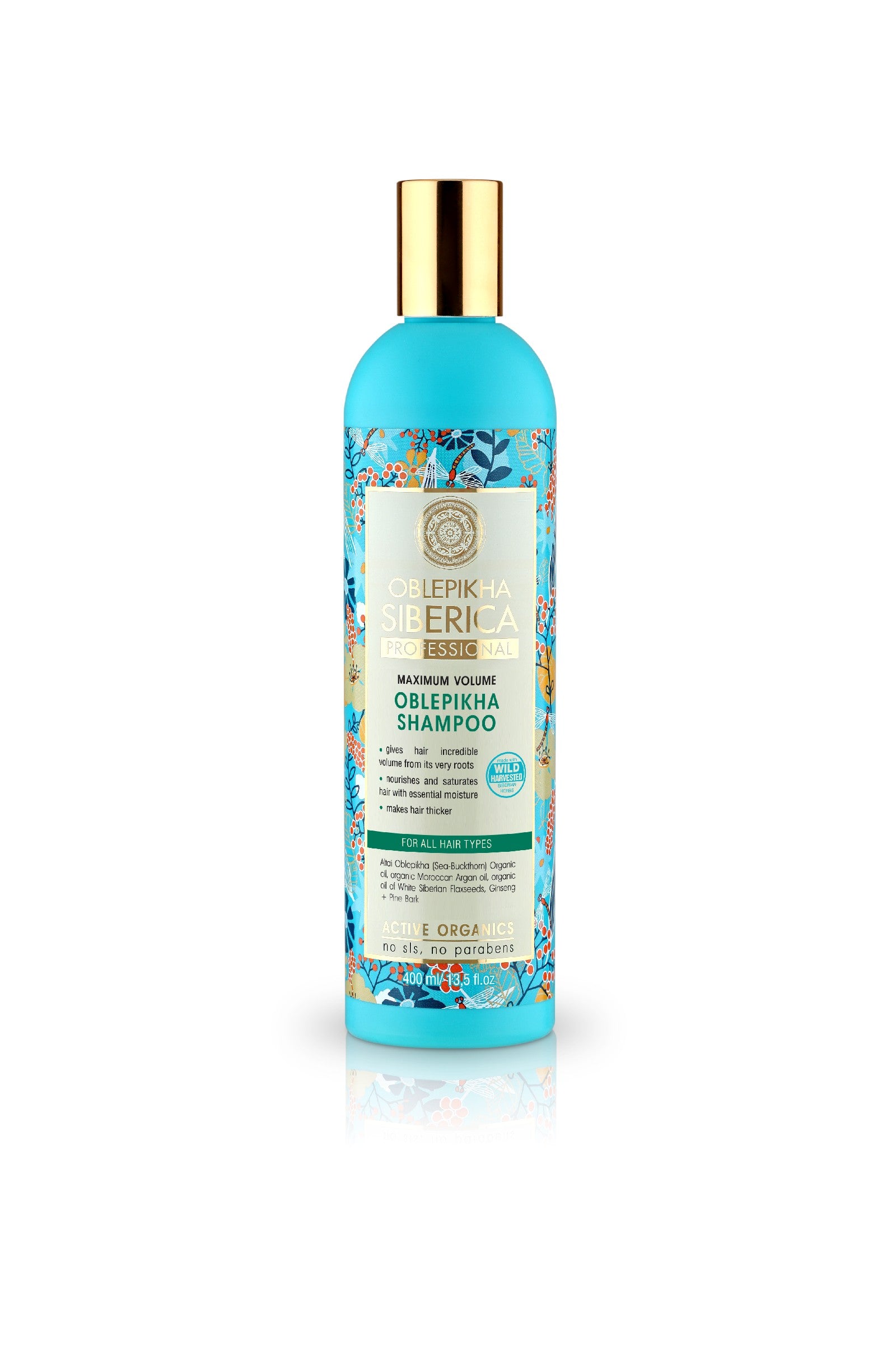 Siberica Oblepikha Professional Volume Shampoo - suitable for all hair types 400ml | Vaistine1.lt | WestPharmacy.eu