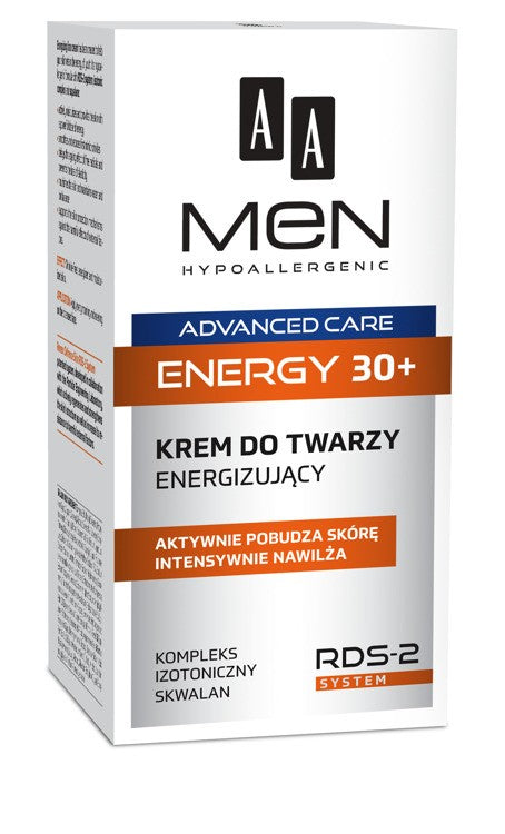 AA Men Adventure Care Face Cream Energy 30+ energizing 50ml | Vaistine1.lt | WestPharmacy.eu