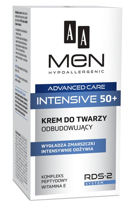 AA Men Adventure Care Face Cream Intensive 50+ Rebuilding 50ml | Vaistine1.lt | WestPharmacy.eu