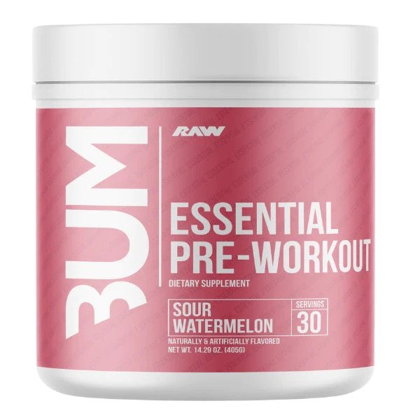 CBUM Essential Pre-Workout, Raspberry Creamthickle - 408g - Raw Nutrition