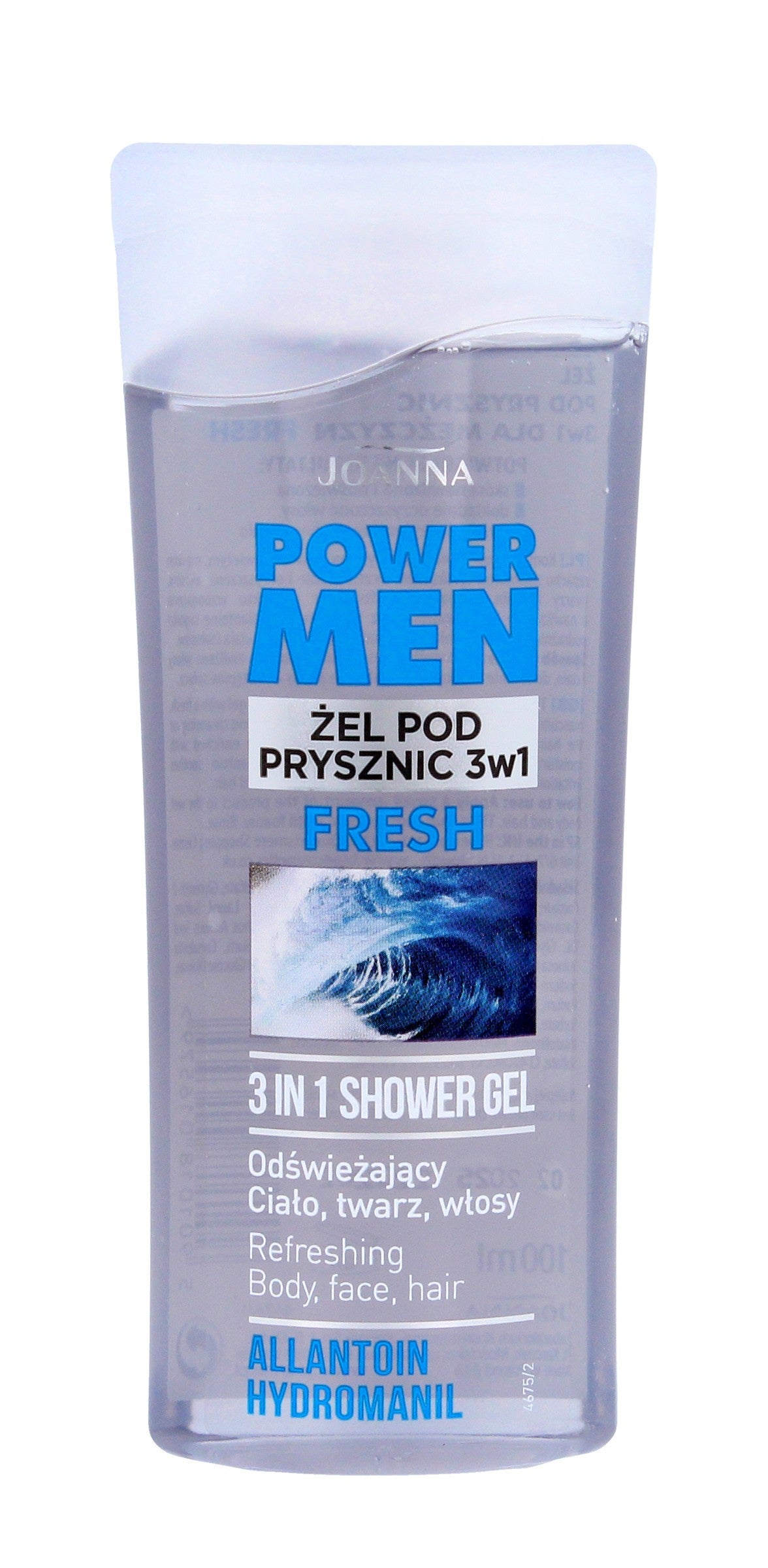 Joanna Power Men 3-in-1 Shower Gel Shampoo 100ml | Vaistine1.lt | WestPharmacy.eu