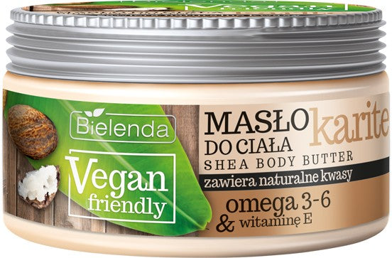Bielenda Vegan Friendly Karite body butter 250ml | Vaistine1.lt | WestPharmacy.eu