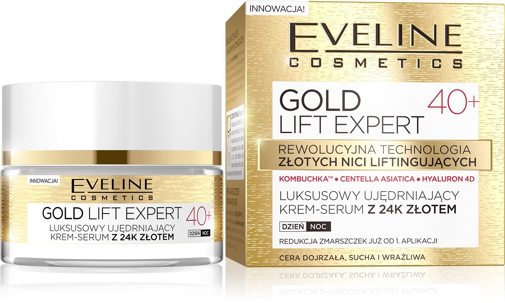 Eveline Gold Lift Expert 40+ Firming cream-serum for day and night 50ml | Vaistine1.lt | WestPharmacy.eu